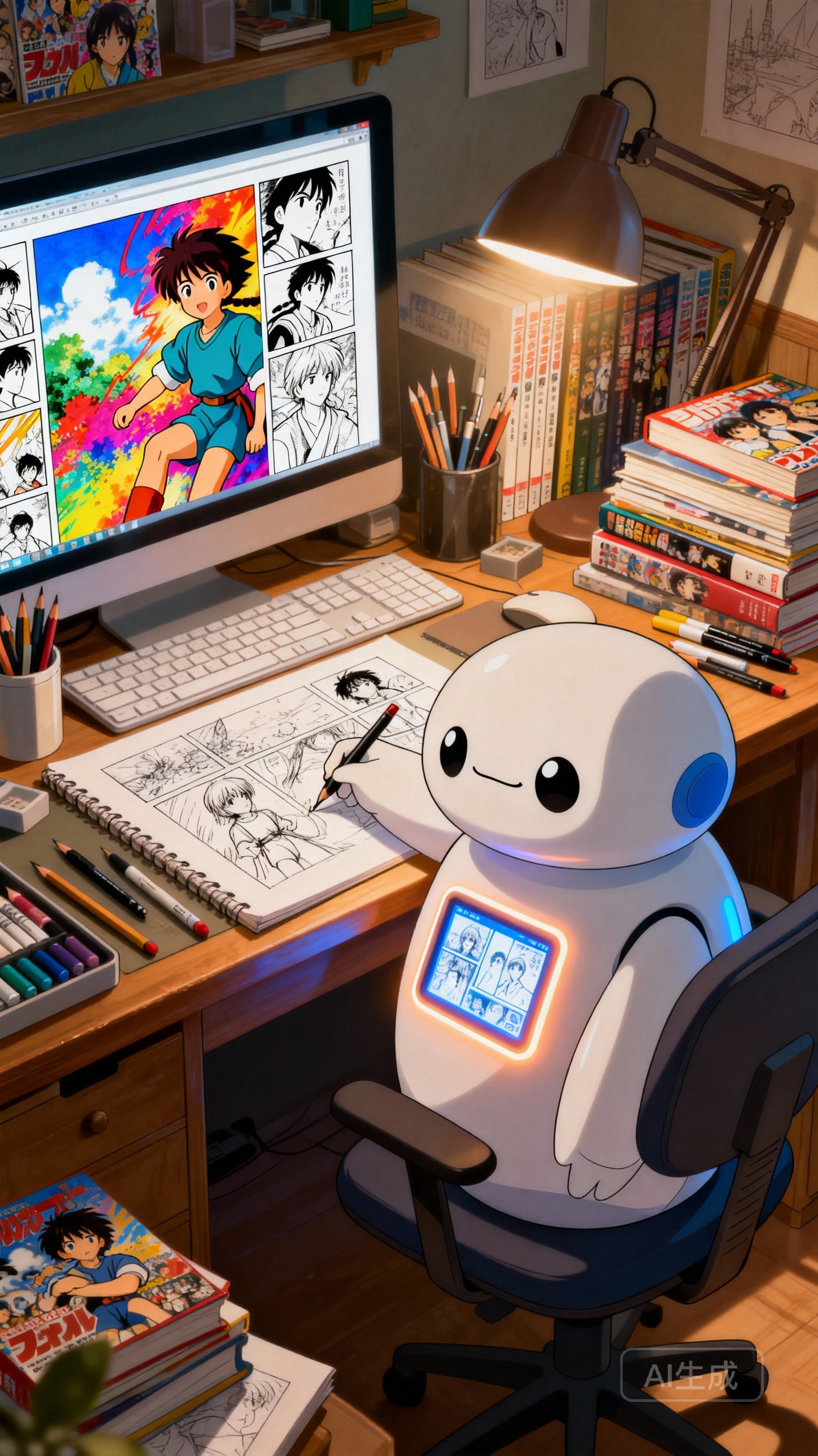 Claude Code 画漫画